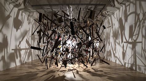 Cornelia Parker,Cold Dark Matter ,1991 ,Significant Works ,Sue Hubbard