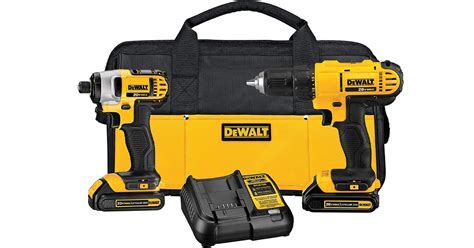 DEWALT CORDLESS DRILL COMBO KIT ONLY $139 SHIPPED - The Freebie Guy® ️️️