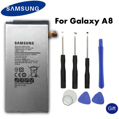 Original SAMSUNG Replacement Battery EB BA800ABE For Samsung GALAXY A8 A8000 A800F A800S A800YZ ...