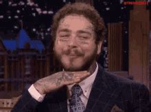 Post Malone Smile GIF - PostMalone Smile Teeth - Discover & Share GIFs