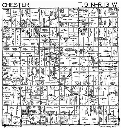 Old Plat Maps — 1864, 1876, 1897, 1955, and 1965-66 | Chester Township