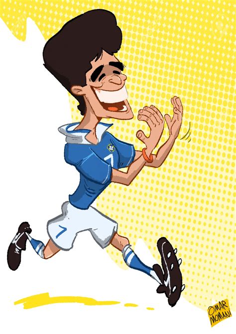 Omar Momani cartoons: Bebeto enjoying my cartoon