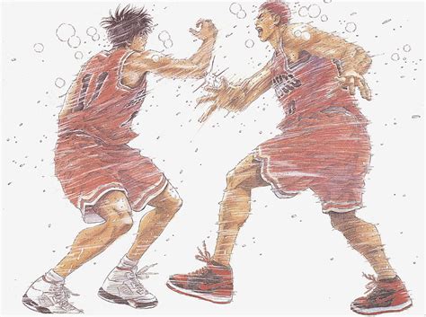 HD wallpaper: slum dunk, basketball, Slam Dunk, Sakuragi Hanamichi ...