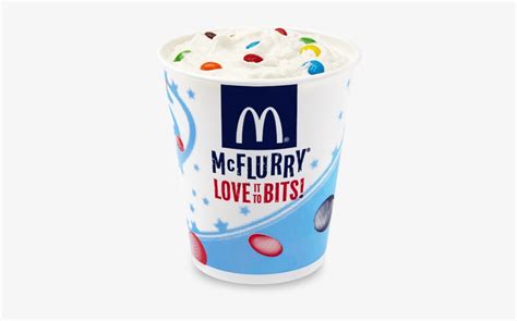 Mcdonald's Show - Mcflurry With M&m's Transparent PNG - 444x507 - Free ...