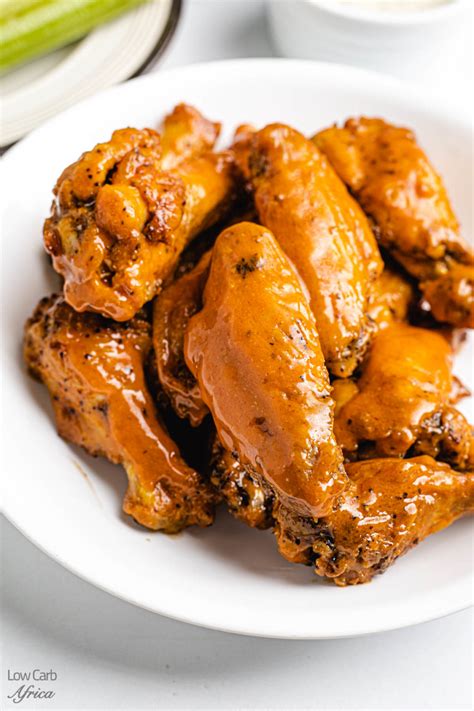 Air Fryer Buffalo Chicken Wings - Low Carb Africa