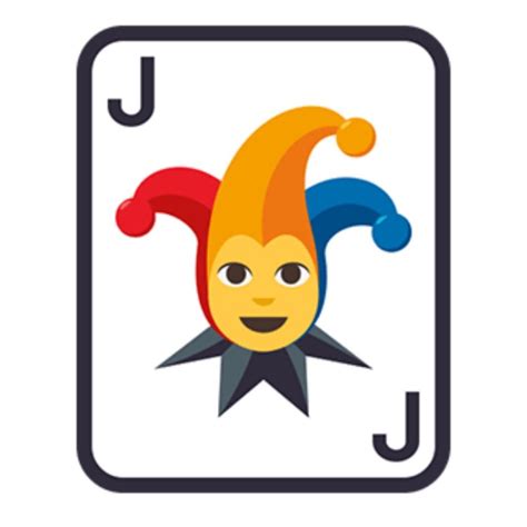 joker card emoji | Mary Balmer Journal Blog