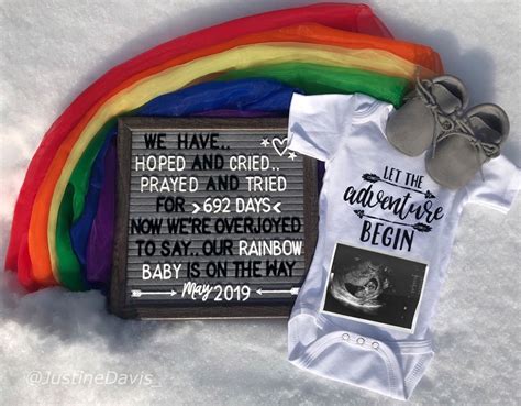 Baby Announcement To Parents, Rainbow Baby Announcement, Cute Pregnancy Announcement, Pregnancy ...