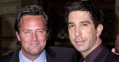 David Schwimmer Posts Heartfelt Tribute to Matthew Perry