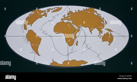 Continental drift map hi-res stock photography and images - Alamy