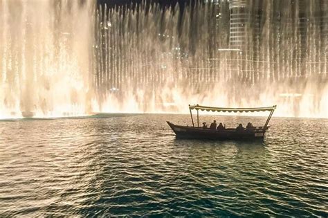 Dubai Fountains Show Lake Ride 2024