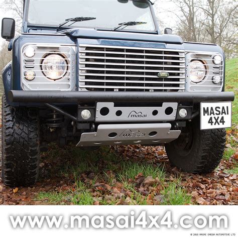 Tubular Bumper with space for LED DLRs for Land Rover Defender 90 / 110 ...