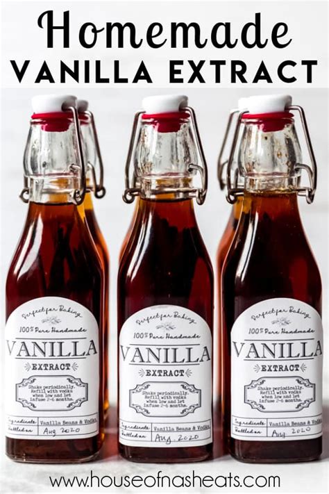 Homemade Vanilla Extract - House of Nash Eats