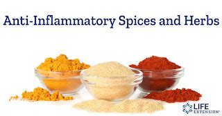 The Life Extension Blog: Top 12 Anti-Inflammatory Spices and Herbs