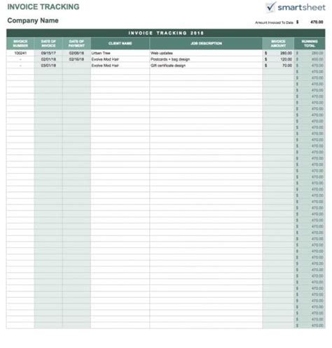 Free Google Docs Invoice Templates | Smartsheet