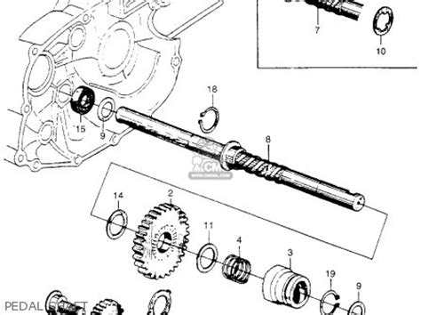 Honda PC50 LITTLE HONDA 1969 USA parts lists and schematics