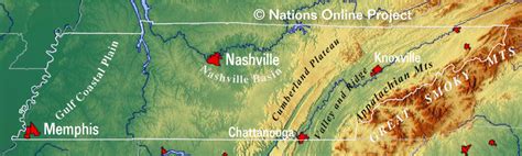 Map Tennessee - Share Map