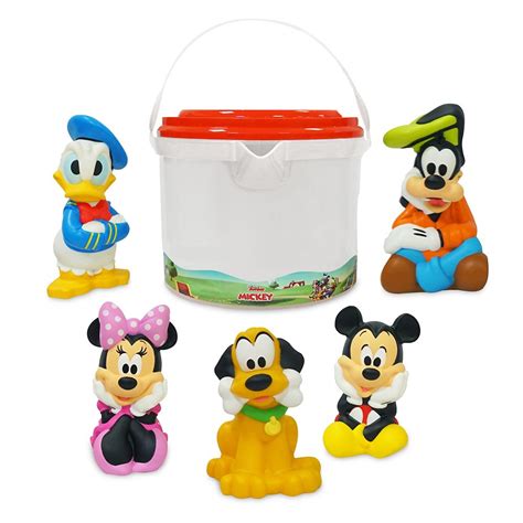 Disney Bath Toy Set - Mickey Mouse and Friends