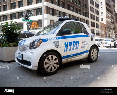 NYPD Police Car Stock Photo - Alamy