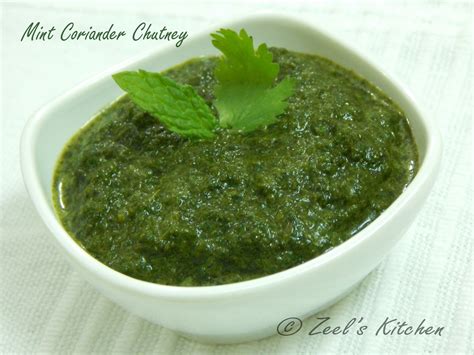 Mint Coriander Chutney Recipe | Zeel's Kitchen