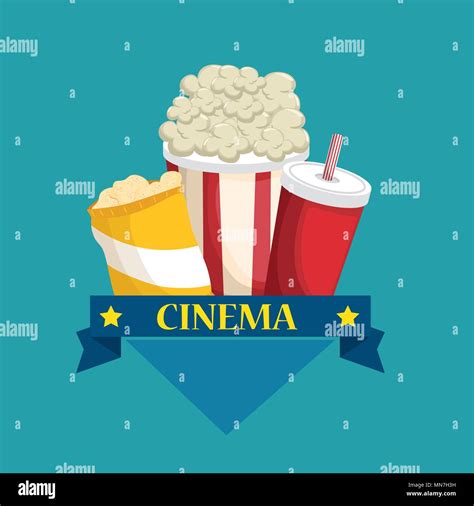 delicious cinema food menu Stock Vector Image & Art - Alamy