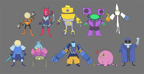 RoR2 cartoonish characters by Olgolukrov on Newgrounds