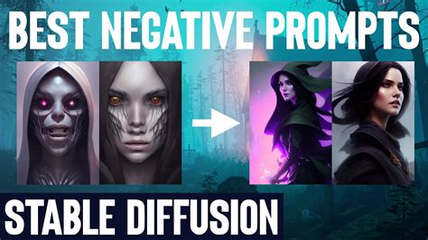 Best Negative Prompts For Stable Diffusion | Automatic1111 Lazy Tutorials - YouTube