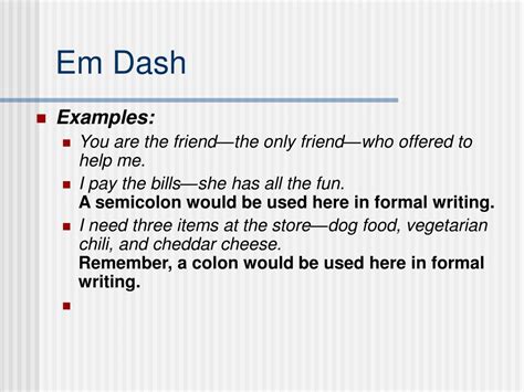 PPT - En Dash vs. Em Dash PowerPoint Presentation, free download - ID ...