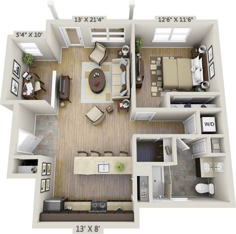 Get Floor Plans Modern 2 Bedroom Apartment Pics - House Blueprints