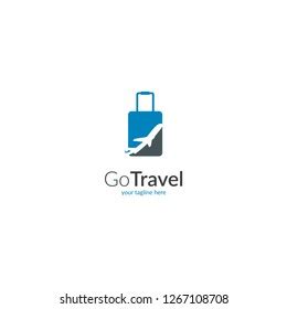 Go Travel Logo Design Stock Vector (Royalty Free) 1267108708 | Shutterstock