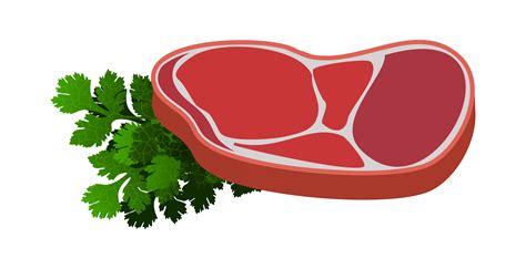 Cartoon steak meat food free image download