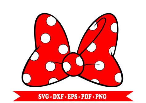 Minnie Mouse Bow Vector at GetDrawings | Free download