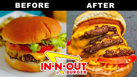 10 In-N-Out Secret Menu Items They Try To Hide From You | Secret menu ...