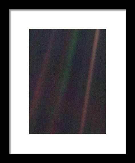 Pale Blue Dot Framed Print by Nasa/science Photo Library | Pale blue ...
