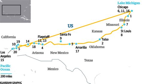 extraño delicadeza trolebús american road trip route 66 Repelente ...