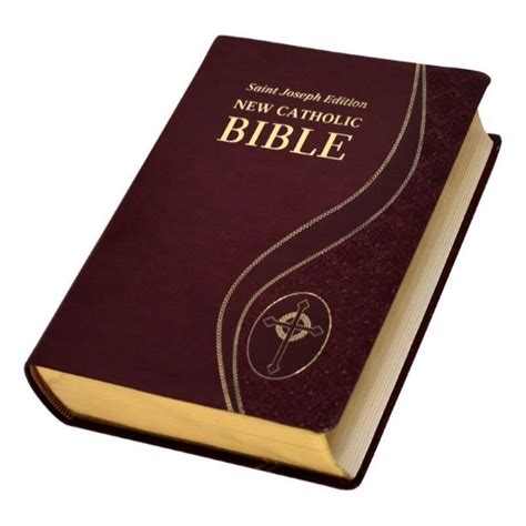 The New Catholic Bible - Giant Type Edition - Dura-Lux - Burgundy, Bibles/Books: Autom