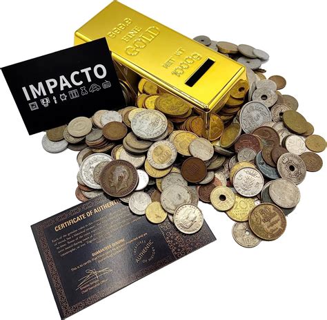 Amazon.com: IMPACTO COLECCIONABLES Coin Collection - Collectible Coins for Collectors - Piggy ...