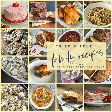 Family Recipes - A Collection of my Family's Tried & True Recipes