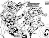 Marvel Heroes Coloring Pages sketch template