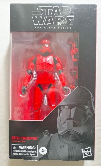 STAR WARS BLACK Series 6" SITH TROOPER Rise of Skywalker #92 MOC $29.98 ...