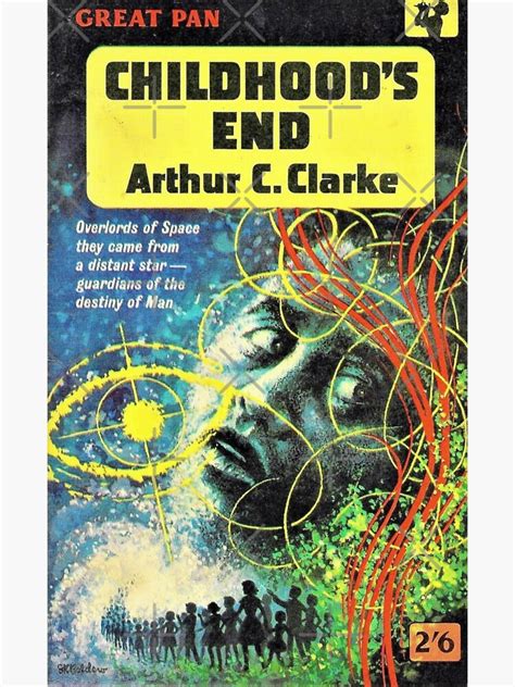 "Childhood's End - Arthur C. Clarke" Poster for Sale by TheWhiteBear | Redbubble