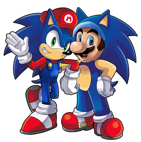 Mario and Sonic ? - Sonic the Hedgehog Photo (29078078) - Fanpop