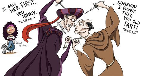 Frollo vs. Frollo? - Judge Claude Frollo Fan Art (30566372) - Fanpop