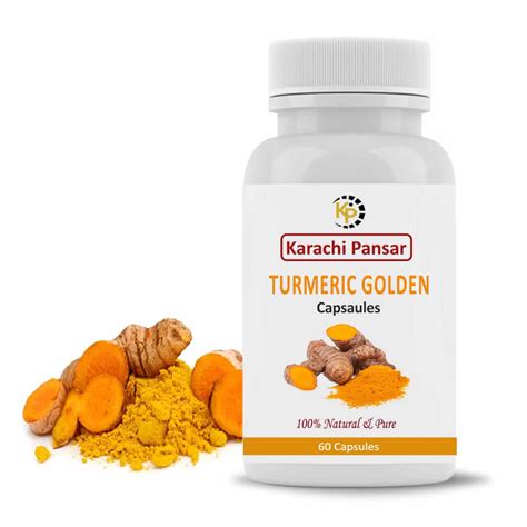 Turmeric Golden Capsules - Karachi Pansar