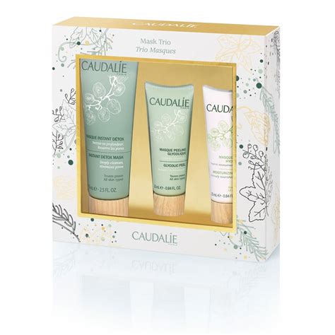 Caudalie Cleanser Mask Trio Set (Worth £37.00) | Free Shipping | Lookfantastic