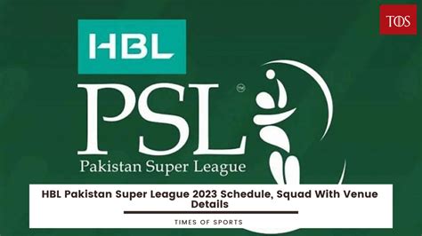 PSL 2023 Schedule, Squad With Venue, IST, GMT Details