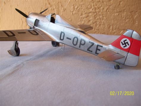 Focke Wulf Fw 190 V-1 Prototype - 1/48 Classic Airframes - iModeler