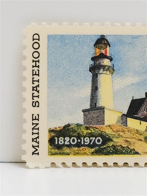 Vintage Unused Stamp Maine Statehood 6 Cents - Etsy