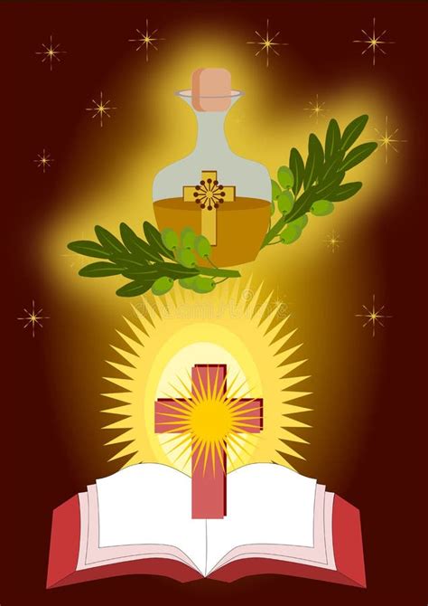 The Anointing Of The Sick Sacraments Stock Illustration - Illustration of catholic, christ: 53434243