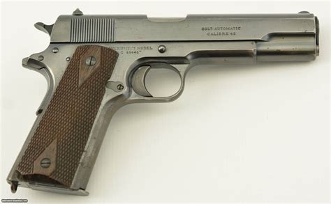 Colt Model 1911 Pistol 45 Auto Commercial 1917