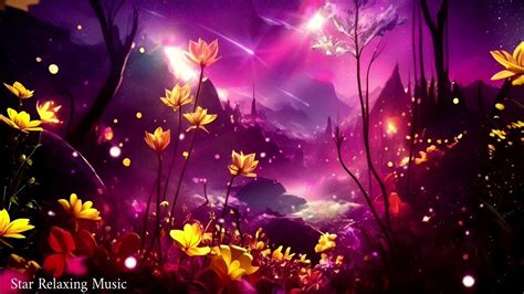 Peaceful Night 💓💛💜Soothing Relaxing Music 741 Hz 🧚‍♀️ 🎵 - YouTube